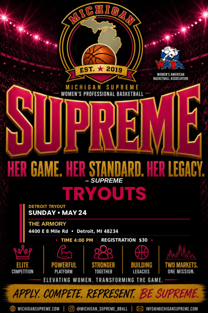 The Armory Tryout Flyer — SUN May 24